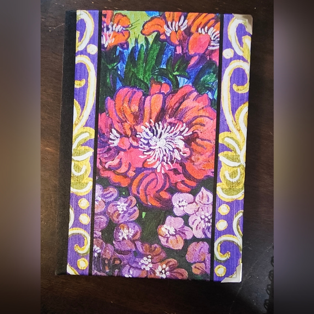 Floral Art Journal with blank pages